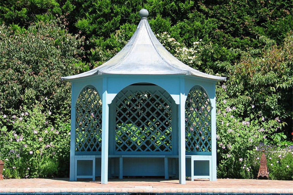 wood gazebo