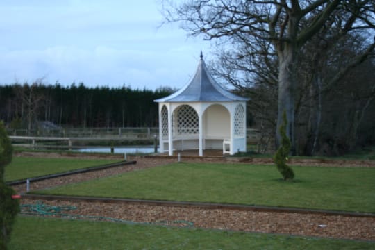 Oxborough Gazebo (3000) with cathedral roof