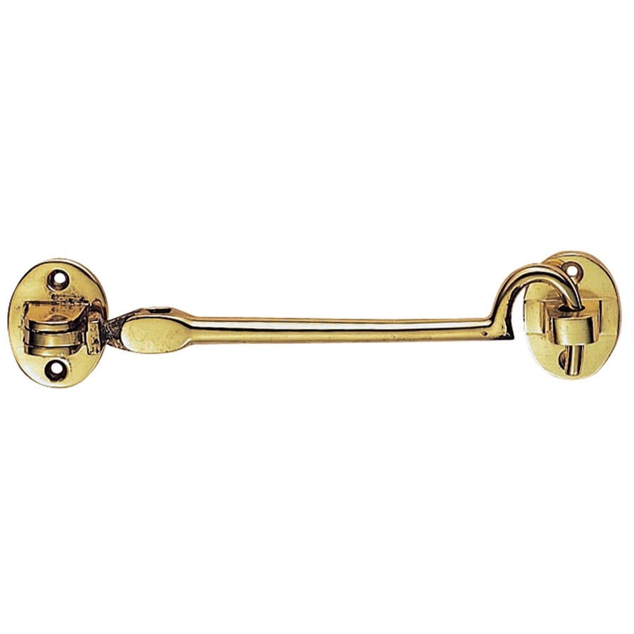 6inch Cabin Hook Polished Brass