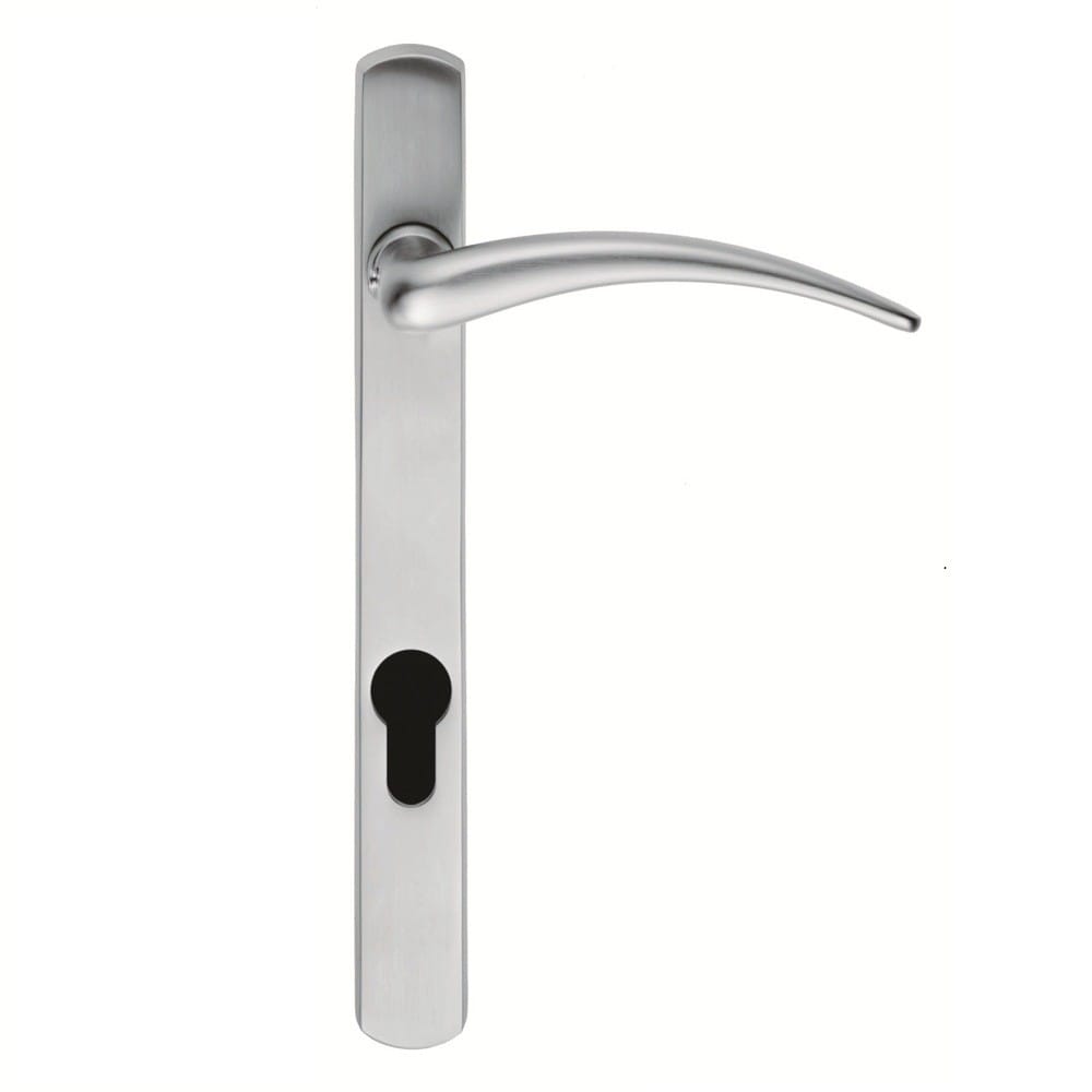 Handle Amarillo Lever On Narrow Plate Satin Chrome