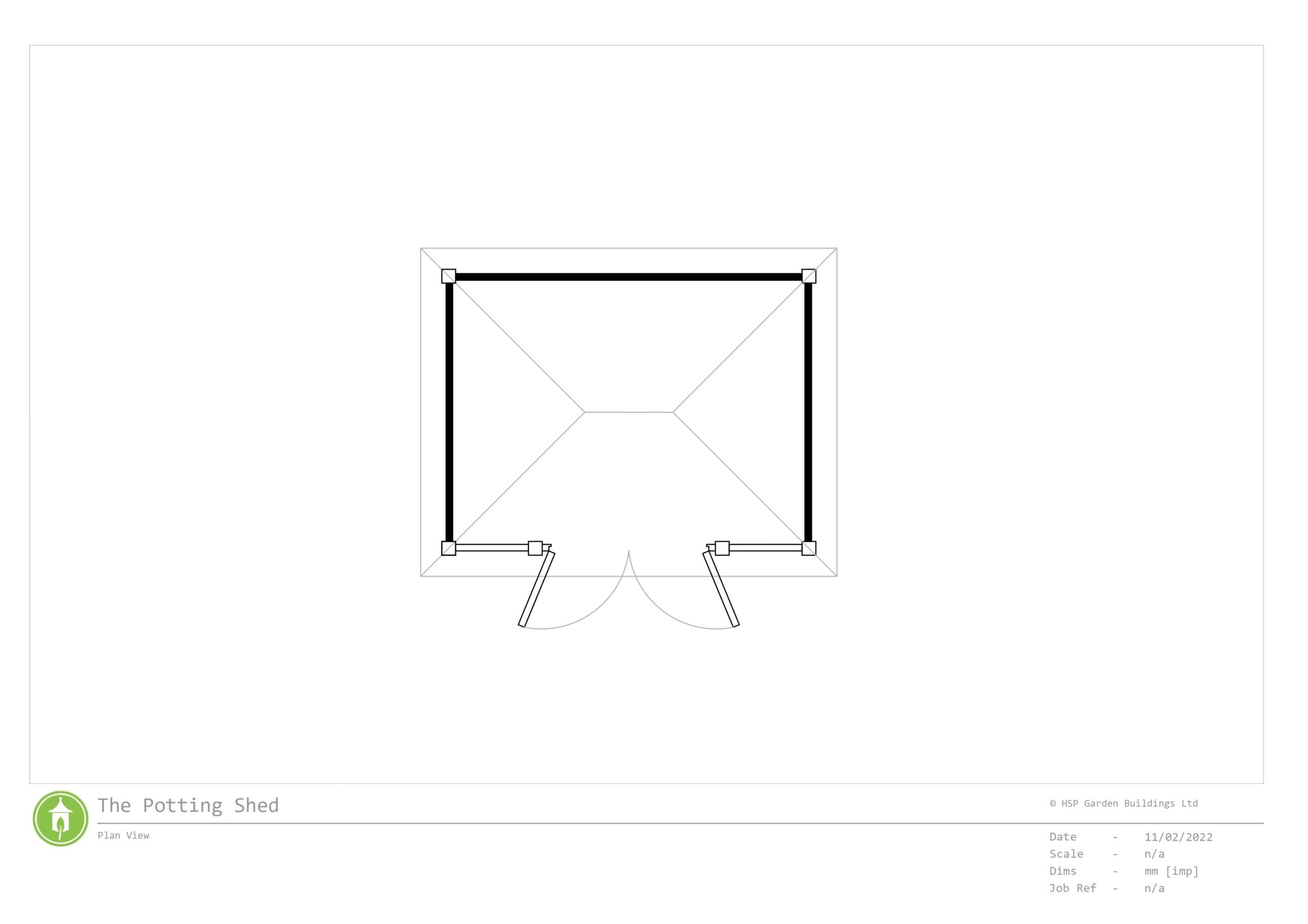 Potting Shed Plan